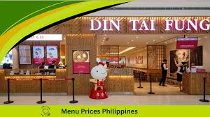 din tai fung menu philippines