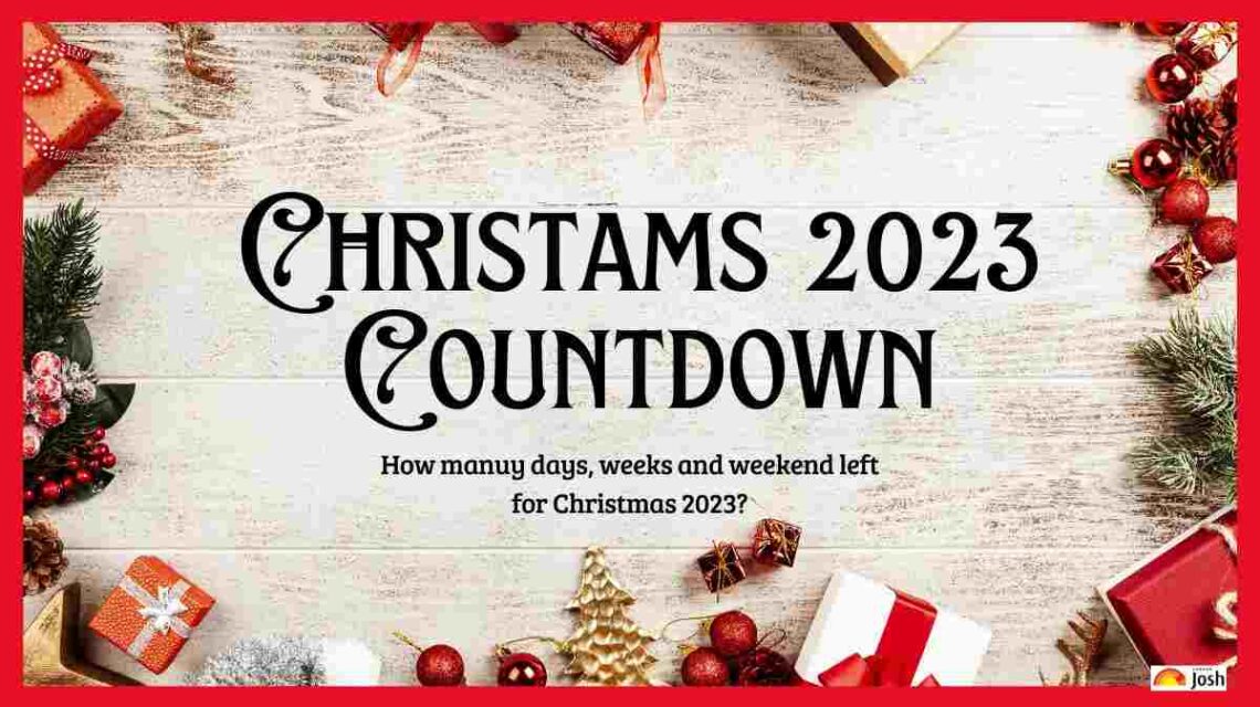 how many weeks until christmas