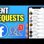 how i see friend request sent on facebook